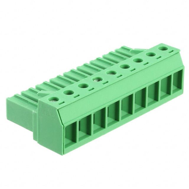 1804975 TERM BLOCK PLUG 9POS STR 7.62MM