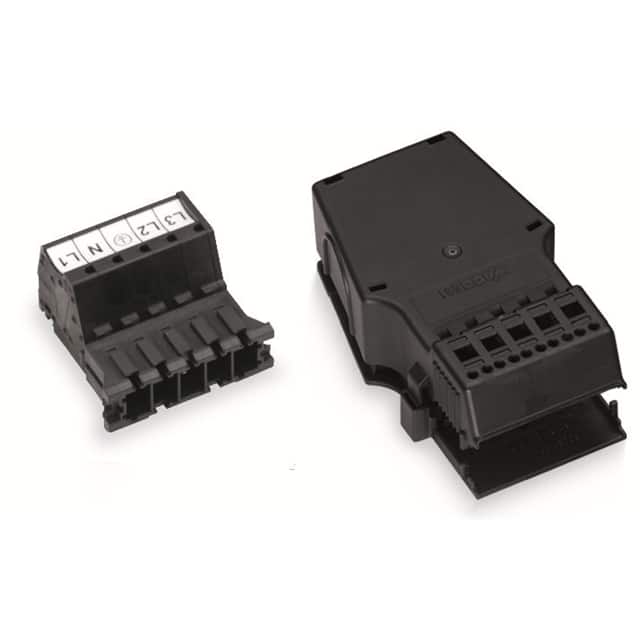 831-3205/1020-004 PLUG; WITH STRAIN RELIEF HOUSING