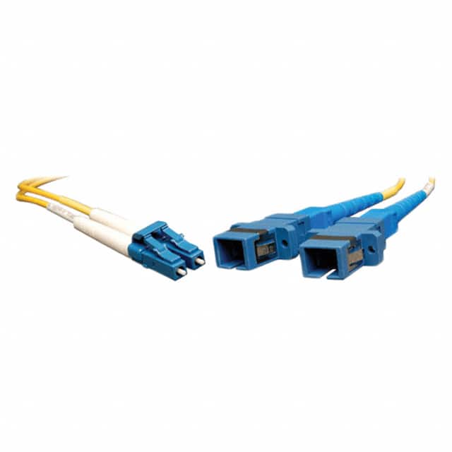 N458-001-9 FIBER OPTC CBL LC-SC DUPLX 305MM