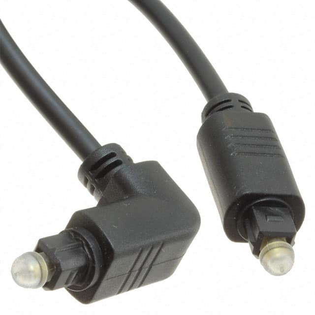 106-1242-BL-00300 TOSLINK CABLE PLUG-PLUG RA 3M