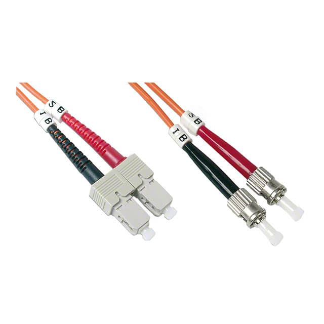 DK-2612-02 FIBER OPTIC CBL SC-ST DUPLEX 2M