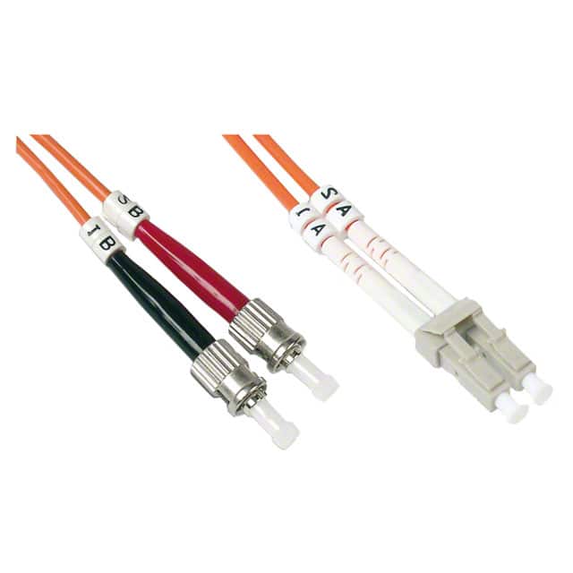 DK-2631-03 FIBER OPTIC CBL LC-ST DUPLEX 3M
