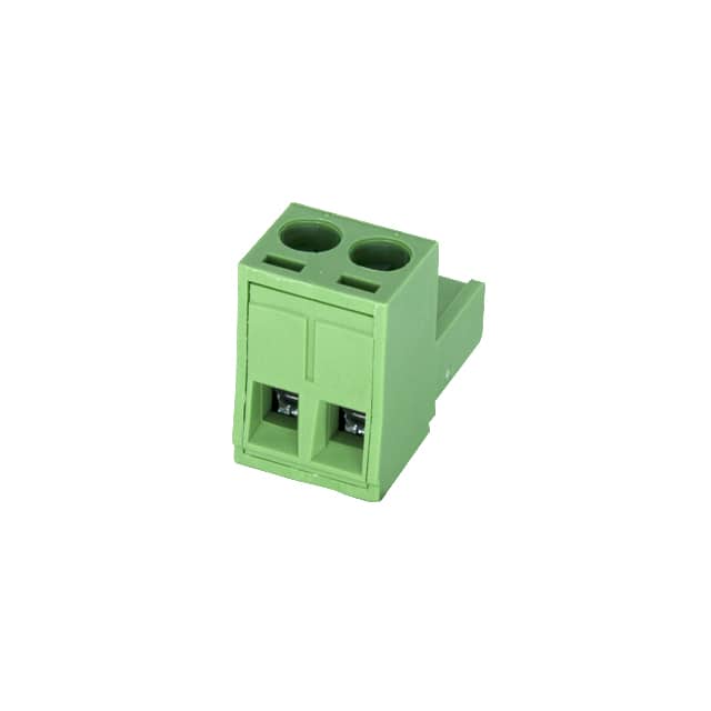 2ESDV-02P TERM BLK 2POS 5.08MM SCRW PLG