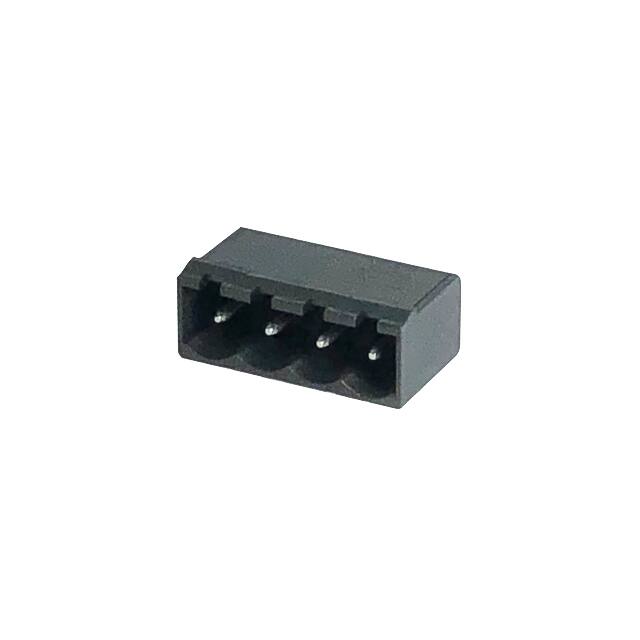 5EHDRC-04P-BK TERM BLK 4POS 5.00MM HDR