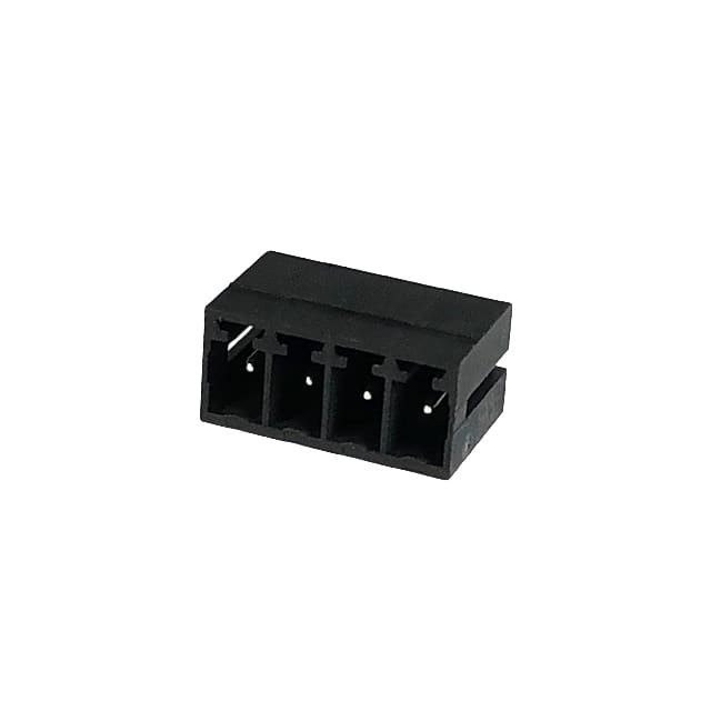 ECH350R-04P-BK TERM BLK 4POS 3.50MM HDR
