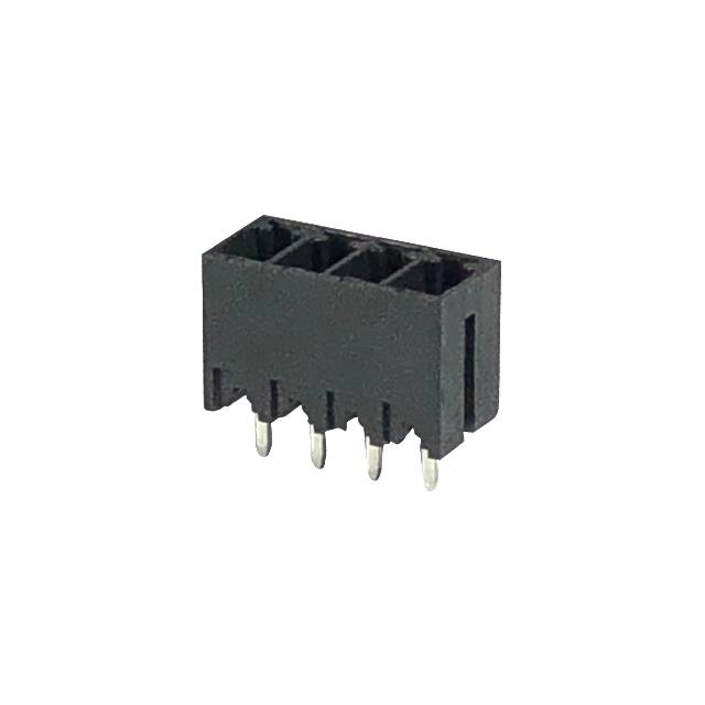 ECH350V-04P-BK TERM BLK 4POS 3.50MM HDR