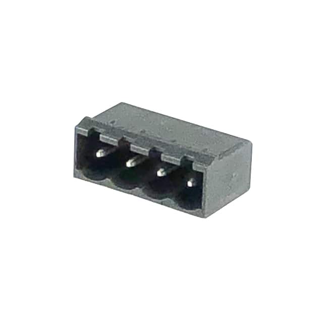 2EHDRC-04P-BK TERM BLK 4POS 5.08MM HDR