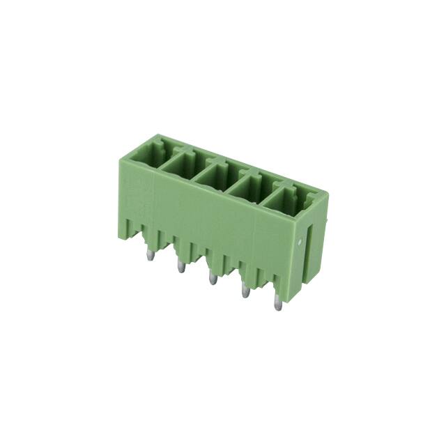 ECH381V-05P TERM BLK 5POS 3.81MM HDR