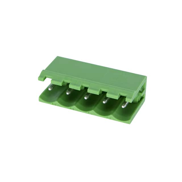 5EHDR-05P TERM BLK 5POS 5.00MM HDR
