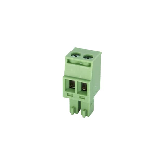 EC381R-02P TERM BLK 2POS 3.81MM SCRW PLG