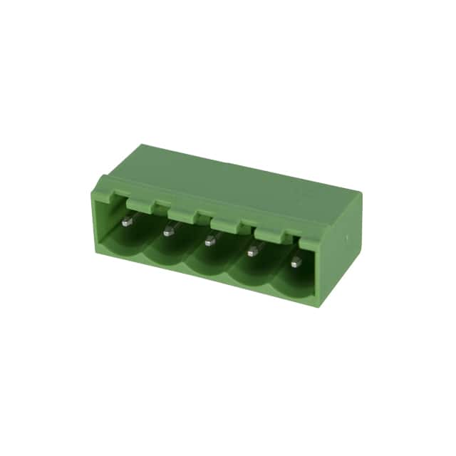 5EHDRC-05P TERM BLK 5POS 5.00MM HDR