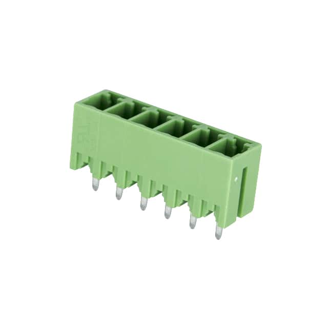 ECH381V-06P TERM BLK 6POS 3.81MM HDR