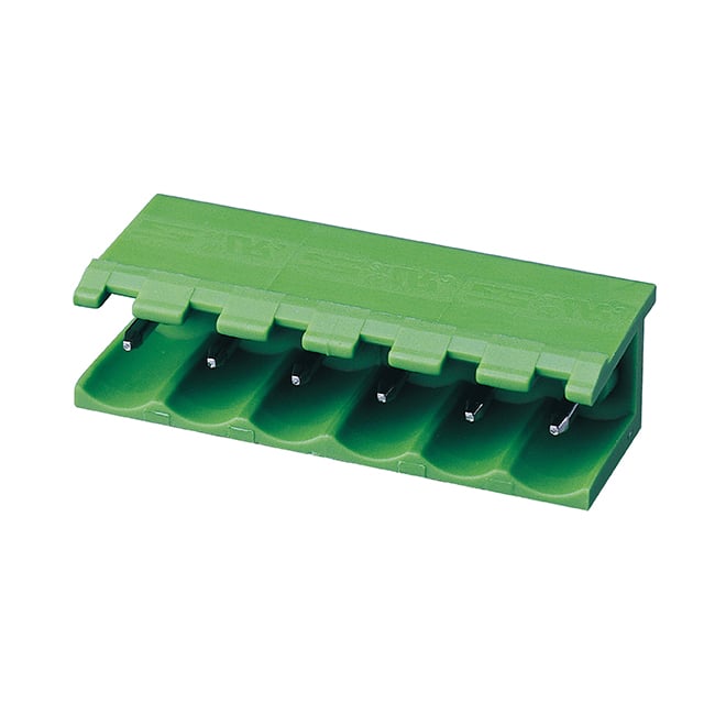 5EHDR-06P TERM BLK 6POS 5.00MM HDR