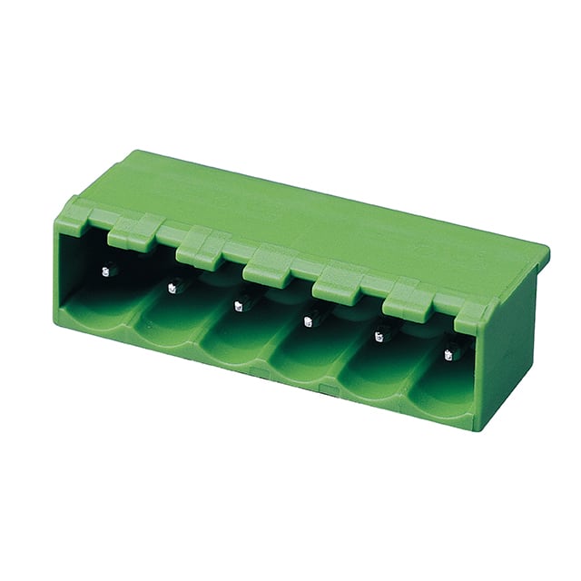 5EHDRC-06P TERM BLK 6POS 5.00MM HDR