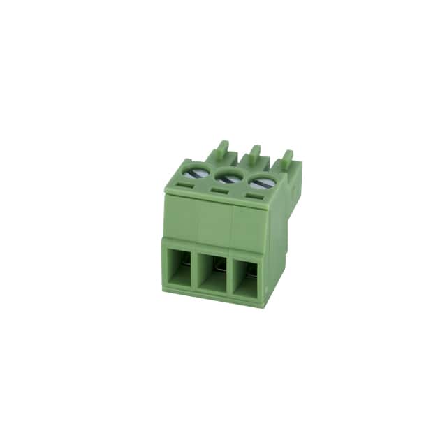 EC350V-03P TERM BLK 3POS 3.50MM SCRW PLG