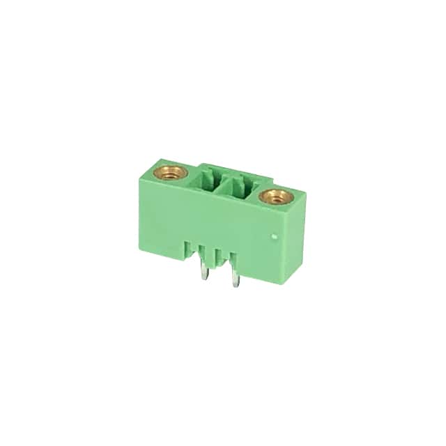 ECH381VM-02P TERM BLK 2POS 3.81MM HDR