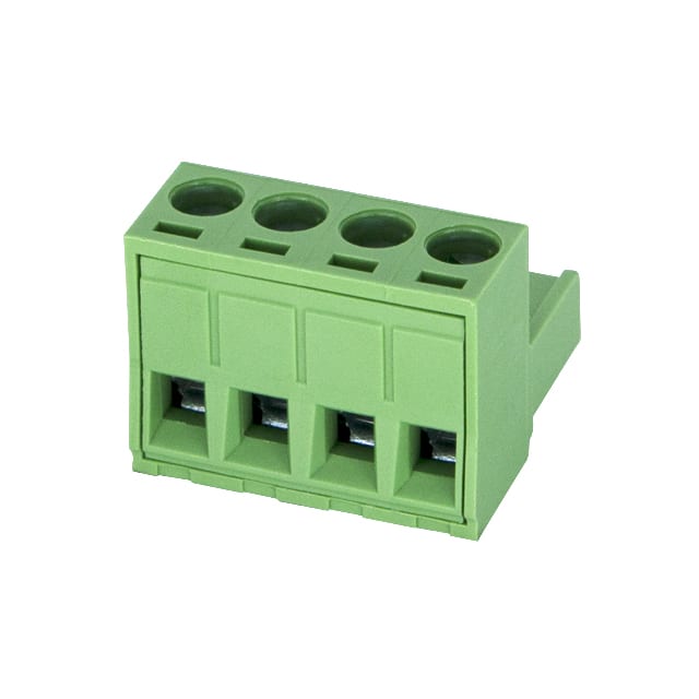 5ESDV-04P TERM BLK 4POS 5.00MM SCRW PLG