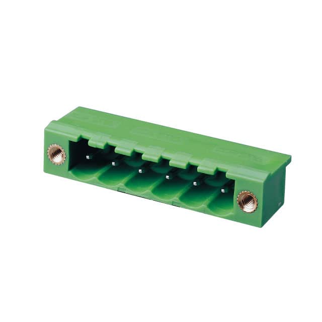 2EHDRM-06P TERM BLK 6POS 5.08MM HDR