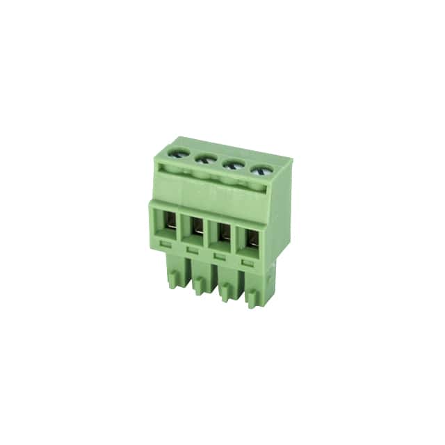 EC381R-04P TERM BLK 4POS 3.81MM SCRW PLG