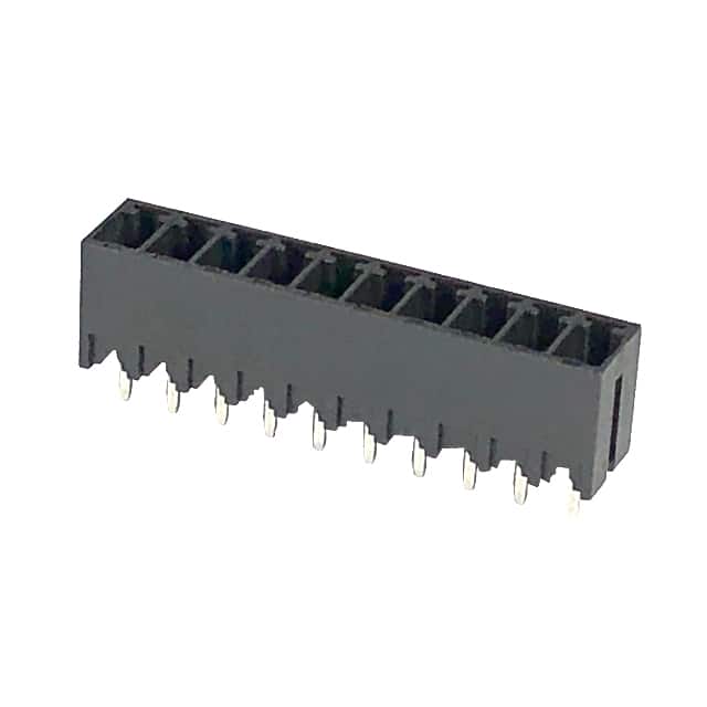 ECH350V-10P-BK TERM BLK 10POS 3.50MM HDR