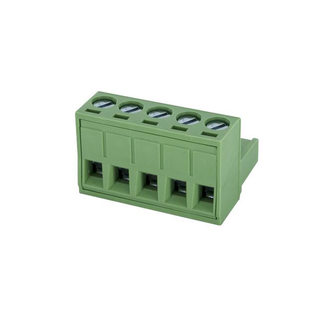 5ESDV-05P TERM BLK 5POS 5.00MM SCRW PLG