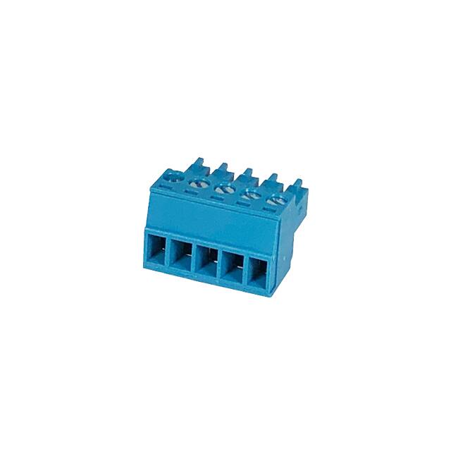 EC350V-05P-BL TERM BLK 5POS 3.50MM SCRW PLG