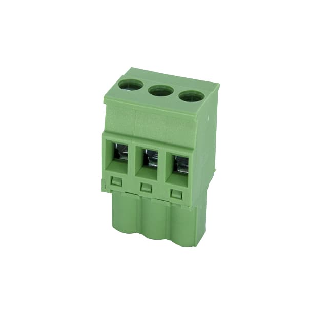 5ESDPL-03P TERM BLK 3POS 5.00MM SCRW PLG