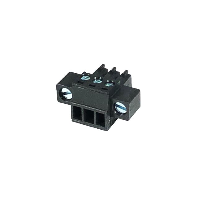 EC350VM-03P-BK TERM BLK 3POS 3.50MM SCRW PLG