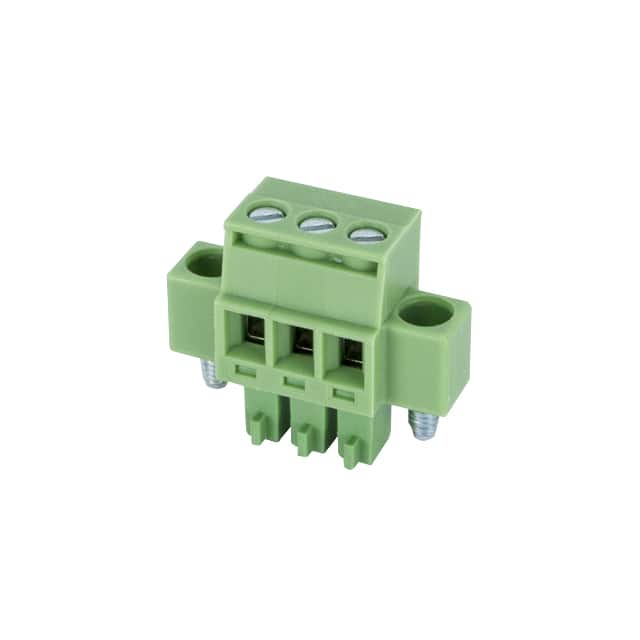 EC381RM-03P TERM BLK 3POS 3.81MM SCRW PLG