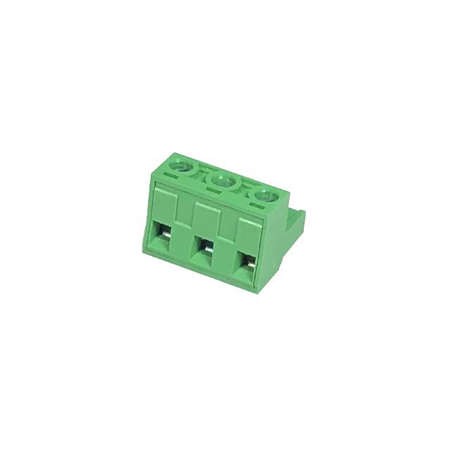 3ESDV-03P TERM BLK 3POS 7.62MM SCRW PLG