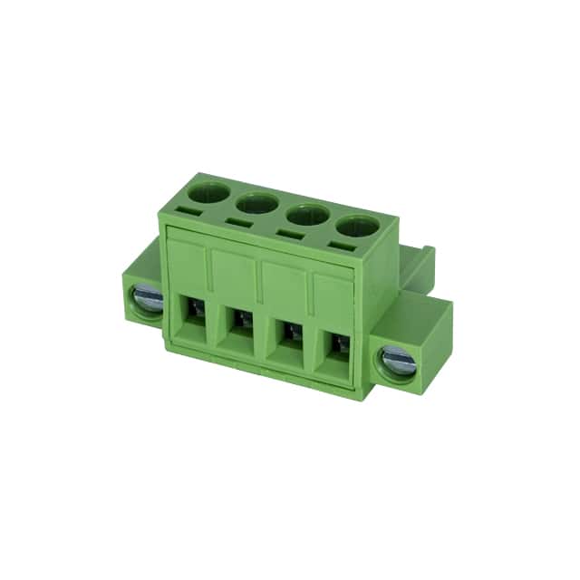 2ESDVM-04P TERM BLK 4POS 5.08MM SCRW PLG