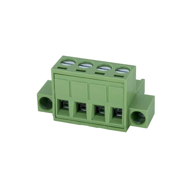 5ESDVM-04P TERM BLK 4POS 5.00MM SCRW PLG