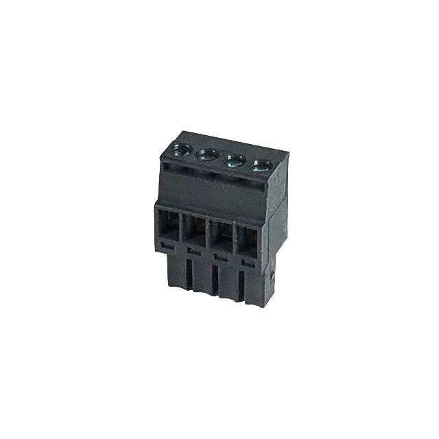 EC350RL-04P-BK TERM BLK 4POS 3.50MM SCRW PLG
