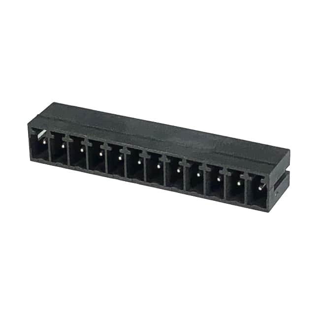 ECH350R-12P-BK TERM BLK 12POS 3.50MM HDR