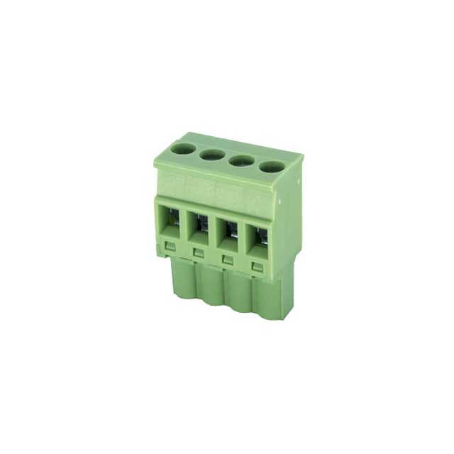 5ESDPL-04P TERM BLK 4POS 5.00MM SCRW PLG
