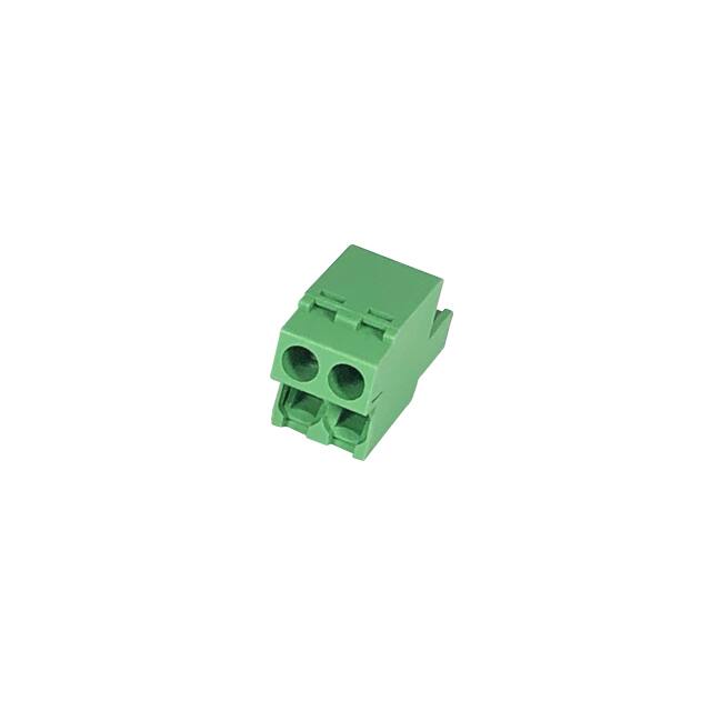 5ESDF-02P TERM BLK 2POS 5.00MM SCRW PLG