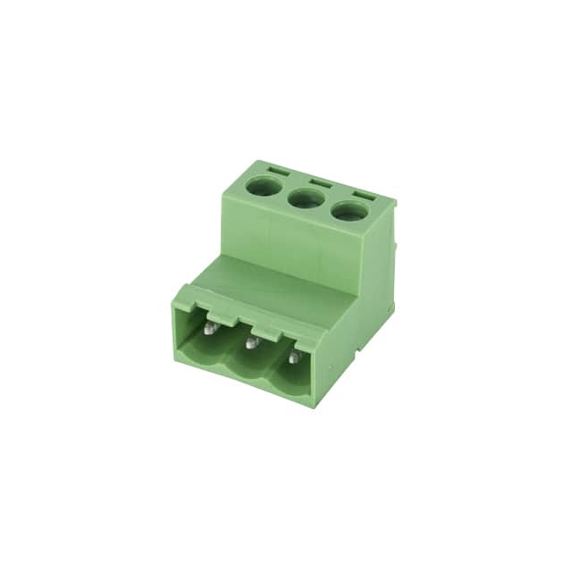 2ESH-03P TERM BLK 3POS 5.08MM SCRW PLG