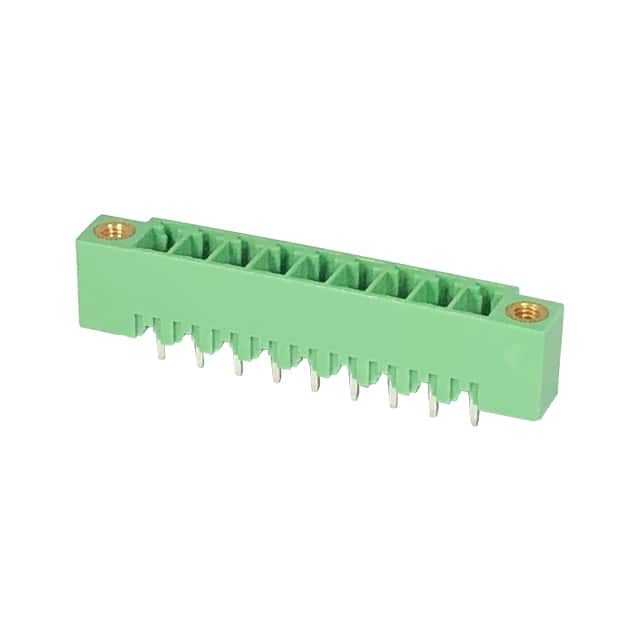 ECH381VM-09P TERM BLK 9POS 3.81MM HDR