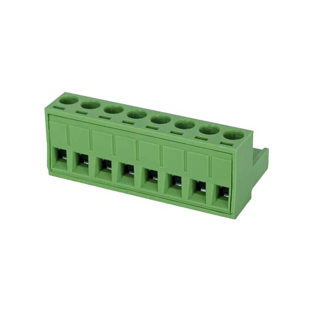 2ESDV-08P TERM BLK 8POS 5.08MM SCRW PLG