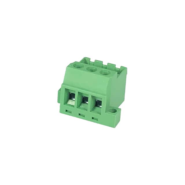 2EHDRS-03P TERM BLK 3POS 5.08MM SCRW PLG