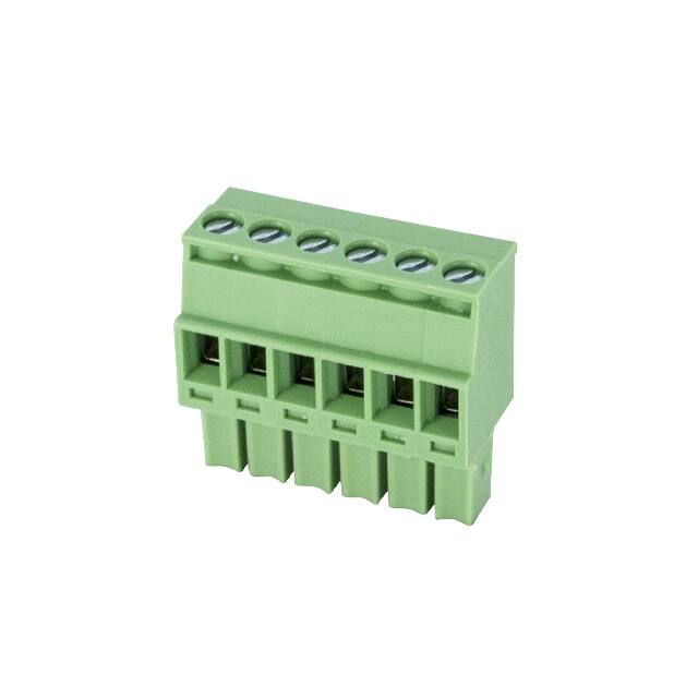 EC350RL-06P TERM BLK 6POS 3.50MM SCRW PLG
