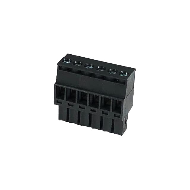 EC350RL-06P-BK TERM BLK 6POS 3.50MM SCRW PLG