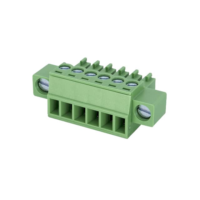 EC350VM-06P TERM BLK 6POS 3.50MM SCRW PLG