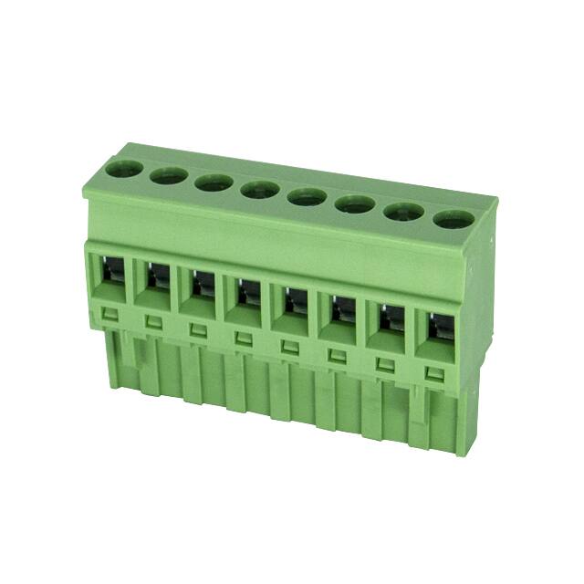 2ESDP-08P TERM BLK 8POS 5.08MM SCRW PLG