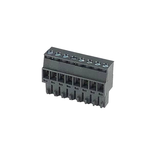 EC350R-08P-BK TERM BLK 8POS 3.50MM SCRW PLG