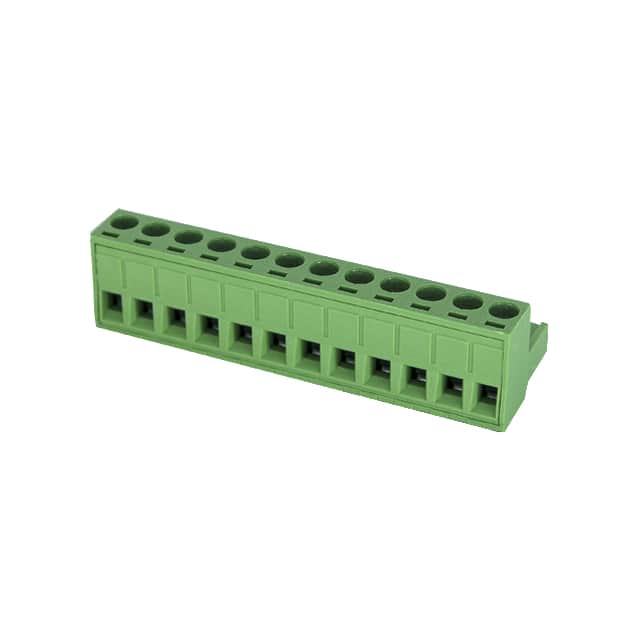 2ESDV-12P TERM BLK 12POS 5.08MM SCRW PLG