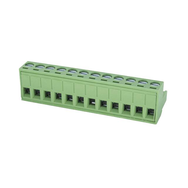 5ESDV-12P TERM BLK 12POS 5.00MM SCRW PLG