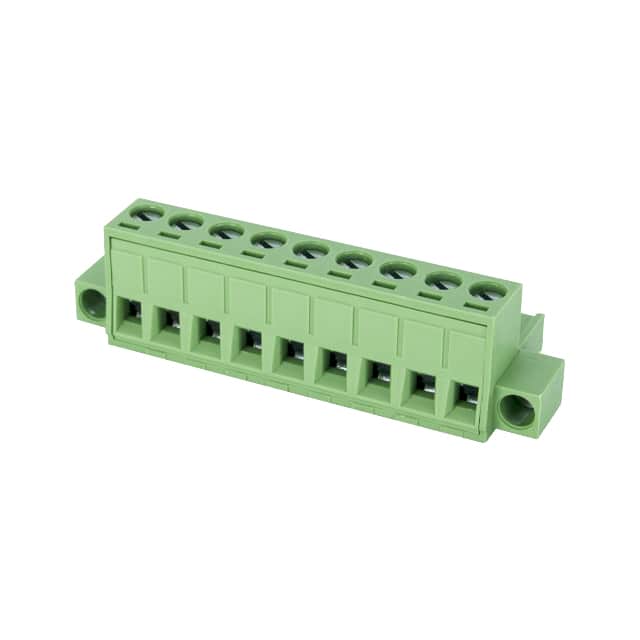 2ESDVM-09P TERM BLK 9POS 5.08MM SCRW PLG