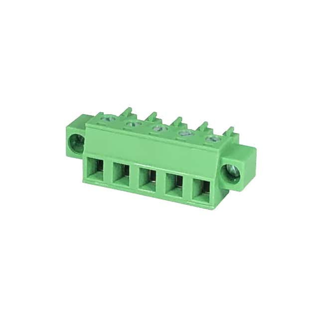 EC508VM-05P TERM BLK 5POS 5.08MM SCRW PLG