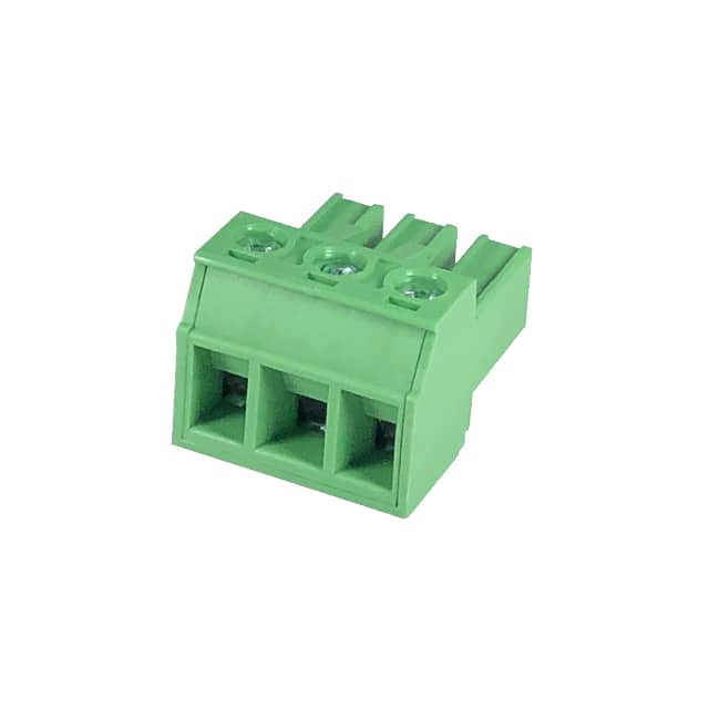 EC762V-03P TERM BLK 3POS 7.62MM SCRW PLG